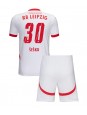 RB Leipzig Benjamin Sesko #30 Kotipaita Lasten 2024-25 Lyhythihainen (+ shortsit)